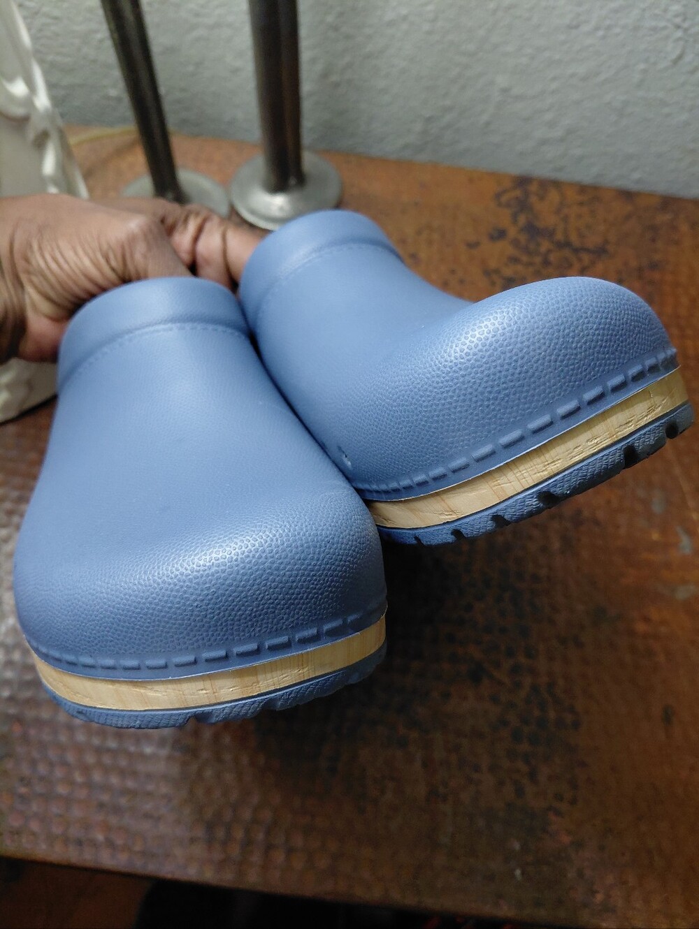 Dansko Sz. 40(10) Blue Kane Lightweight Mule Clogs - Picture 7 of 16